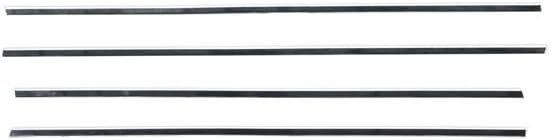 Putco 97560 Chrome Plated Window Trim for Ford F-150 F-250 F-350 F-450 Super Duty