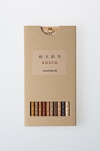 Amazon | 五反田製作所 樹木鉛筆 BOSCO（HB） | 鉛筆 | 文房具 