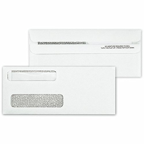 Double Window Envelope Self Seal 8 5/8 x 3 5/8 (100)