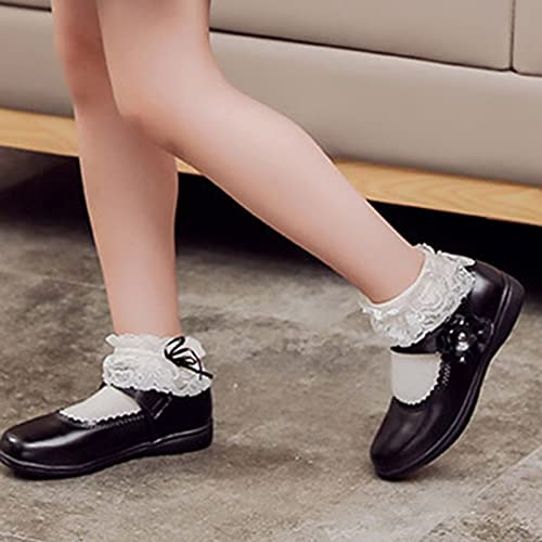 Children Shoes Performance Etiquette of Leather Shoes Flower Children School Shoes Shoes Size 14