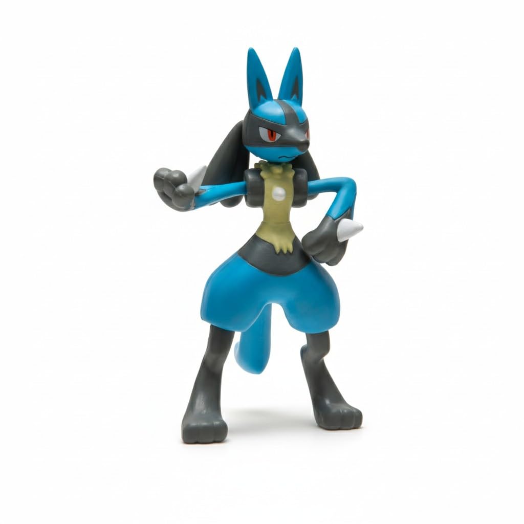 Zestaw 10 figurek Pokemon – 5-11 cm Figurki – Charizard, Pikachu, Lucario, Greninja, Mewtwo, Jigglypuff, Ivysaur, Incineroar, Squirtle i Pichu – Nowość 2025 – Oficjalna zabawka Pokémon