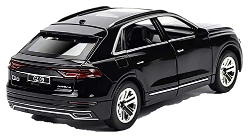 Image of SPITEN Diecast Audi Q8 Toy Car Scale Model,Pull Back Vehicles Alloy Simulation Supercar with Lights and Sound Also for Car Dashboard,Kids(Multicolour)