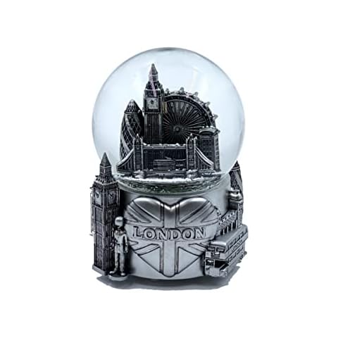 London 3D Musical Snow Globe Decor Gift Cover