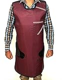 Bosky Xray Protective Apron .5mm Lead Protection with Hanger (Mehroon)