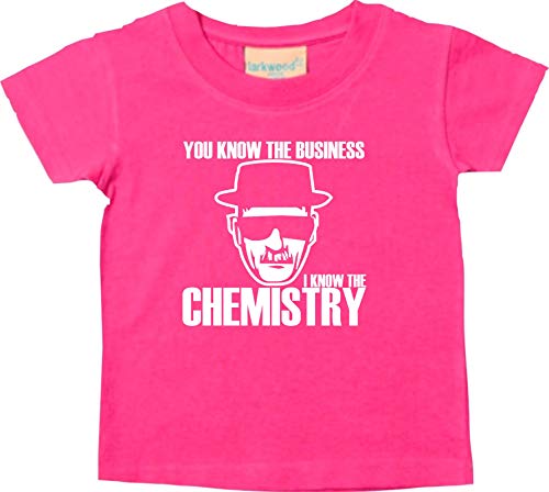 Camiseta stown Niños Camiseta de Breaking Bad Chemistry White Cook, Walter Kult rosa 116 cm