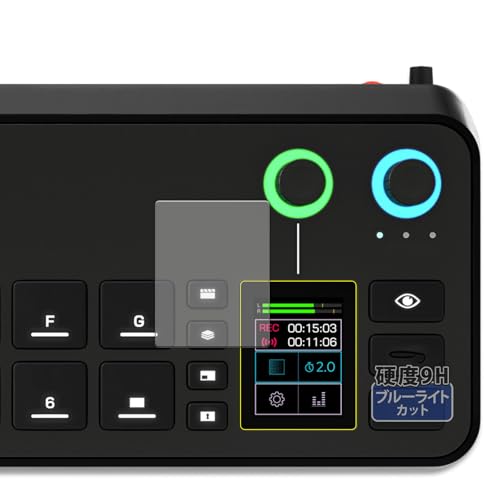 Kayo&Karin RODE RODECaster Video (�^�b�`�X�N���[��) �p �ی�t�B���� 9H(�����K���X �����̍��d�x) �u���[���C�g�J�b�g �t�B���� ������ ���{��