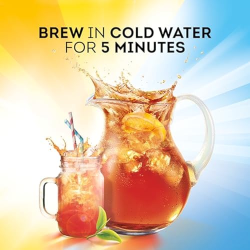 Lipton Cold Brew Iced Tea Bags, Family Size Zero Calories, Easy-To-Make with no boiling needed, 132 Total Tea Bags (22ct - Pack of 6) - Image 5