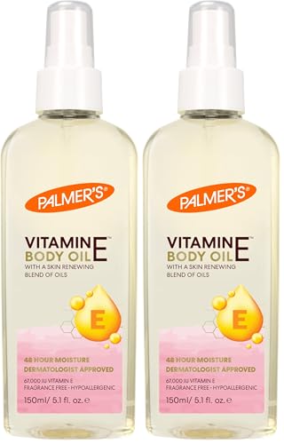 Palmer's Natural Vitamin E Body Oil 150ml (Pack of 2)