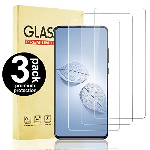 Snnisttek 3 Unidades Cristal Templado Xiaomi Mi 9T/Mi 9T Pro, 9H Dureza, Alta Definicion, Anti-Rayado, Anti-Huella Digital Xiaomi Mi 9t Pro Protector de Pantalla