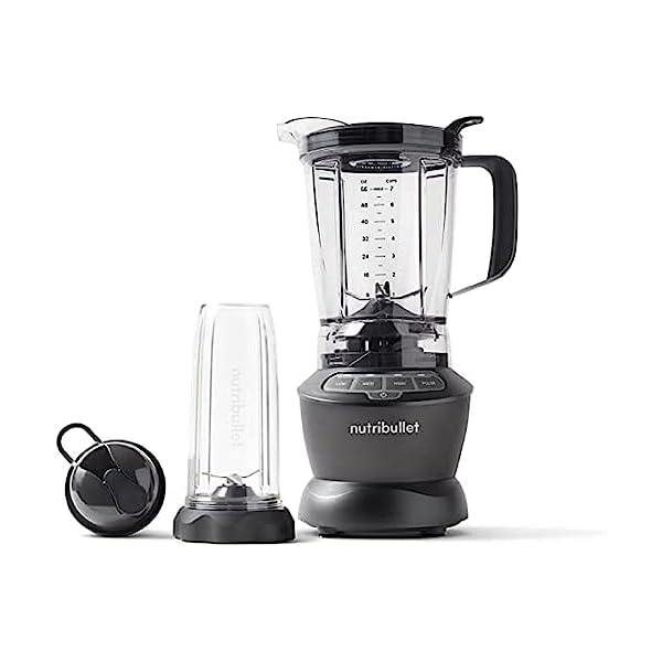 NutriBullet ZNBF30500Z Blender Combo 1200 Watt, 1200W, Dark Gray
