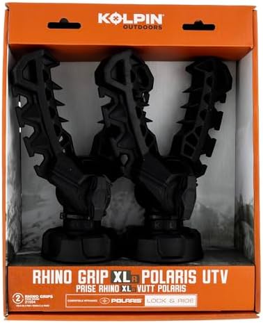 Polaris 2889165 Lock & Ride XL Rhino Grips by Kolpin Secure Cargo...