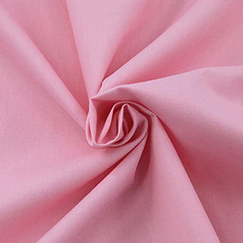 moonfarm 選べる18色 カラー ツイル生地 綿100% 長さ約2m×幅約160㎝ 無地 やや薄手 (桃色)
