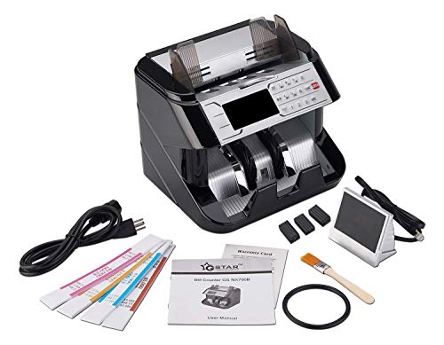 Gstar Money Counter With Uv/Mg/Ir/Mt/Dd Counterfeit Bill Detection Plus External Display And 1 Year Warranty - American Brand & American Sellers (Supreme) #TOP1