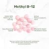 DEAL SUPPLEMENT Methyl B-12 Vitaminas 5000 mcg por Porción, 240 Tabletas | Forma Activa - Sabor a Fresa - Suplemento de Vitamina B12 para Mujeres y Hombres - Libre de GMO y Gluten Tableta 240 Count (Pack de 1) 6