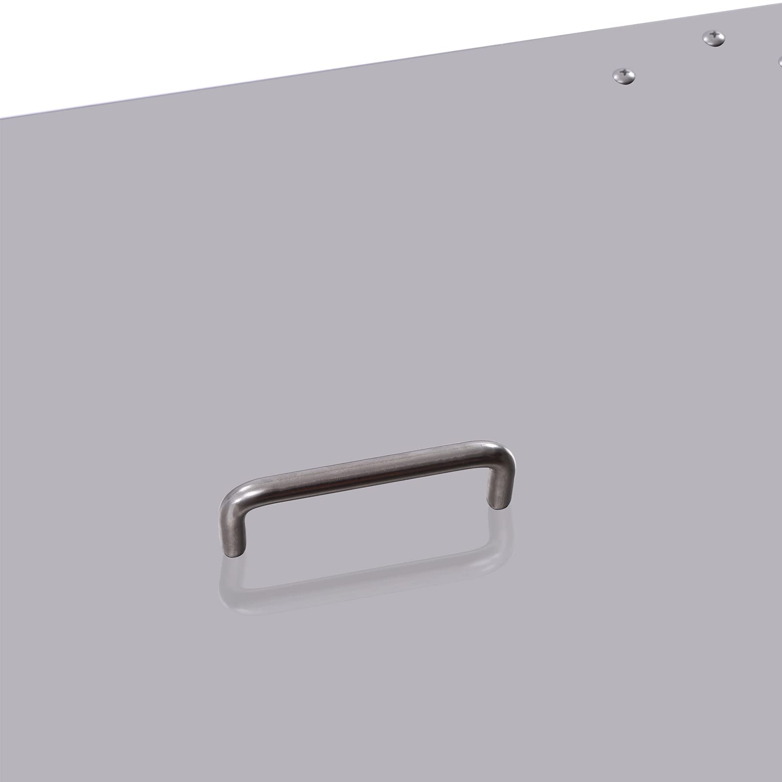 Fire Pit Heat Deflector, Quadratische Feuerstelle Hitzeabweiser mit Klappbaren Beinen, Edelstahl Feuergrube Abdeckung Feuergrube Deckel