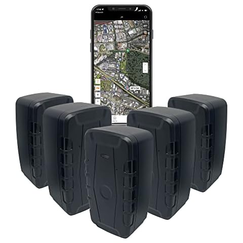 5G Vehicle GPS Tracker 5 Pack Bundle - by Discover It - Advanced Real-Time Tracking System - Over 4000+ Miles Battery Life (6 Month Data Plan) Cover
