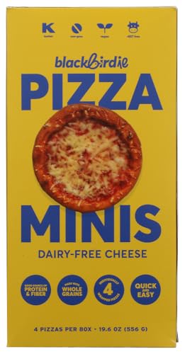 BLACKBIRD FOOD Dairy-Free Cheese Mini Pizzas, 16 OZ