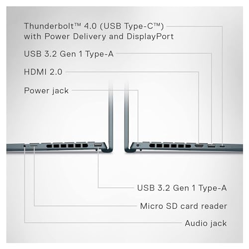Image of DELL Inspiron 14 Plus 7420 Laptop, 14 inch 2.2K Display, Intel Core i7-12700H, 40 GB DDR5 RAM, 2 TB PCIe SSD, Intel Iris Xe, Backlit Keyboard, Windows 11 Pro, Atlantic Green