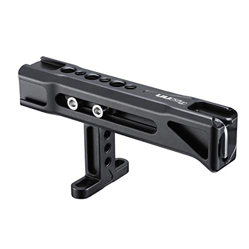 Camera Top Handle Hot Shoe for Cage, 3 Cold Shoe Mount for Light Mic Monitor Stand Arri Positioning Hole DSLR Digital Camera Cage Accessory Kits - Thumbnail 2