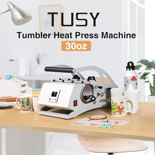 Máquina de termo prensado para tazas 11-30 OZ 220V miniatura 2