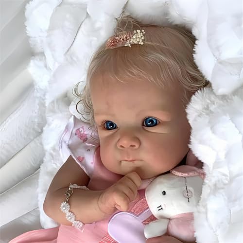 MAIHAO Reborn Dolls Girl 18 Inches Reborn Baby Doll Handmade Reborn Babies Soft Body She Looks and Feels Just like a Real-life Lifelike Baby - Image 2