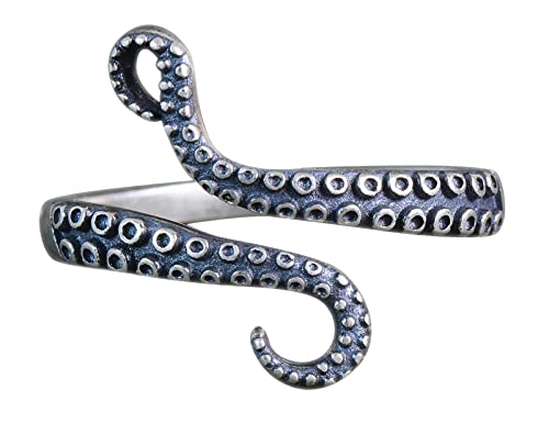Bague en argent 925 ajustable NicoWerk bague anti doigt gonflé