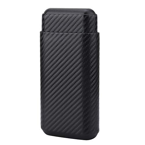 ViaGasaFamido Three Tube Leather Cigar Humidor #TOP24