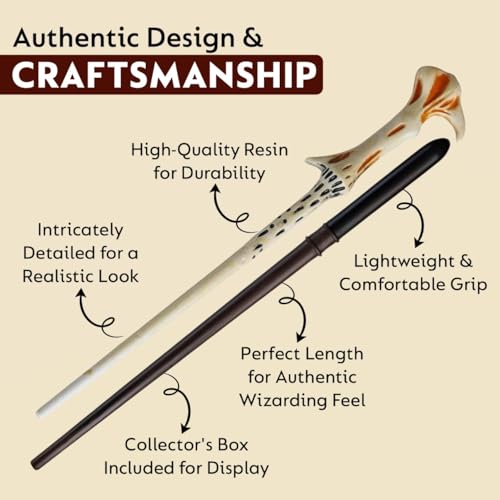 Image of JAAIP Harry Wand - Stick Gifts Toys for Boys and Girls of All Ages (Style 1)
