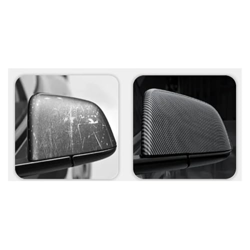Coque rétroviseur Jaguar E-PACE 2018-2021 accessoire carrosserie ABS noir - 2