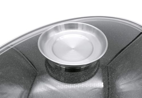 Karl Kruger Delta Aluguss Series Goosebread Oval with Aroma Knob and 1 Pair of Gloves Glass Lid Ovenproof - Image 3