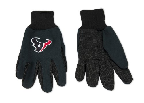 Guantes de dos tonos NFL Wincraft accesorio oficial para aficionados del fútbol americano