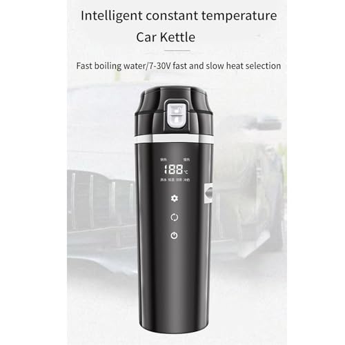 Calentador portátil de taza eléctrica compacto y a prueba de fugas miniatura 3