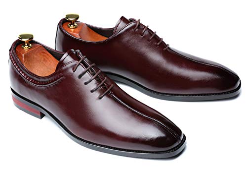 Mens Lace Up Dress Shoes Italy Prince Classic Modern Formal Leather Men Wholecut Oxford Shoes4