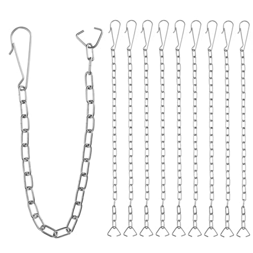 Chaîne de toilette universelle en acier inoxydable 24,9 cm uxcell
