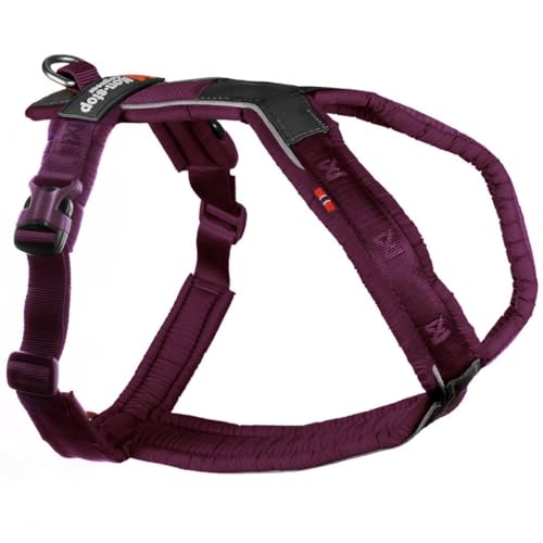 Non-stop dogwear Line Harness 5.0 |215| Führ und Alltagsgeschirr in Purple, Größe:G 5