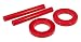 Prothane 6-1703 Red Upper and Lower Spring Isolator