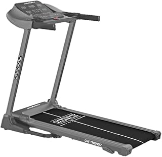 CW Trendz 3HP DC Motor Treadmill with 14 km/h Speed, Manual Incline, Bluetooth, LED Display, Foldable Design, 120kg Capaci... Price In India