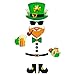 VALICLUD Decoraciones Del Día de San Patricio Duendes Calcomanías de Refrigerador Pegatinas de Pared Autoadhesivas Grandes Calcomanía de Ventana de Vidrio Diy para Gabinetes Gabinetes de