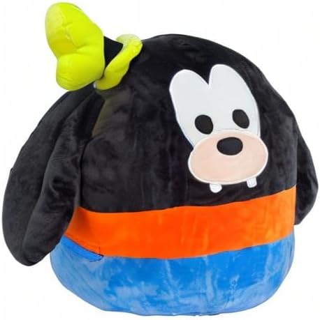 Miniatura 2 de Squishmallows Peluche oficial de Kellytoy de personajes de Disney, animal de peluche suave y blando de 5 pulgadas (Goofy)
