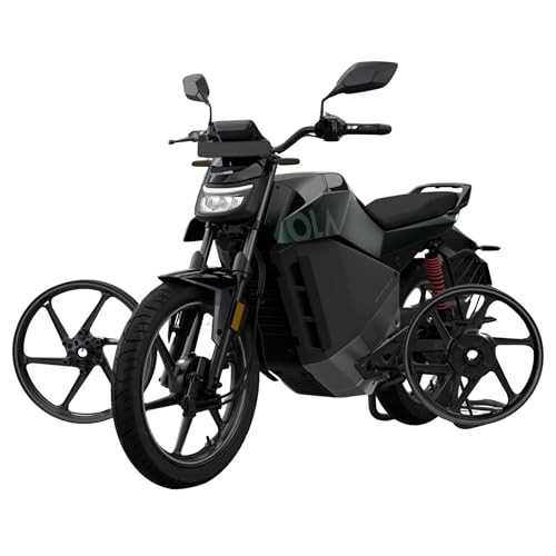 Image of OLA Roadster X (4.5 Kwh) High Speed Electric Bike with charger - Pine green - Ex-Showroom