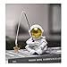 Figura Decorativa de Astronauta,Adornos de Astronauta en Hogar y Cocina,Modelo Decoración De Figura De Astronauta Resina,para Decoracion Casa Escritorio Decoración De Mesa (C)