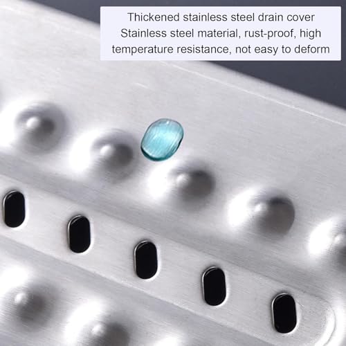 Grille de drainage en acier inoxydable 304 pour évacuation d'eau extérieure - 4