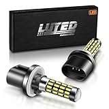 LUYED 2 X 1000 Lumens Super Bright 4014 51-EX Chipsets 880 886 890 892 Led Bulb With Projector Fog Lights,Xenon White