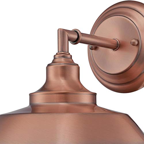 Westinghouse Lighting 6370400 Iron Hill Washed Copper One-Light Indoor Wall Fixture White #TOP3