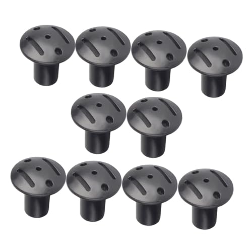 OFFSCH 10pcs Tent Poles Tip Cover Canopy Prop Pole Plugs for Tent Outdoor Protector