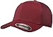 Flexfit 6533 Ultrafibre & Airmesh Fitted Cap, Maroon - Small/Medium