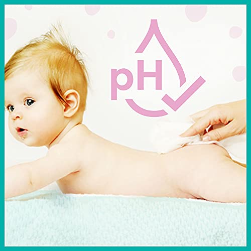 Pampers Sensitive Billendoekjes, 1200 Babydoekjes (15 x 80 Doekjes), Unieke pH Beschermende Formule, Zonder Parfum… - Afbeelding 4