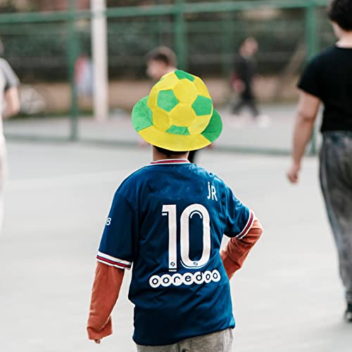 Sosoport Chapéu de Futebol da Copa Do Mundo: Boné Decorativo de Futebol Portátil para Suprimentos de