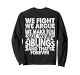 Funny Sister Brother Matching Sibling Gifts