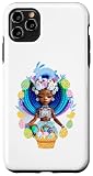 Custodia per iPhone 11 Pro Max Black Girl Magic Easter Bunny Basket Egg Hunt Melanina Sista